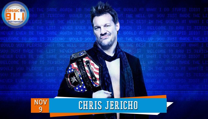 Happy birthday to former WWE professional wrestler, Chris Jericho. 