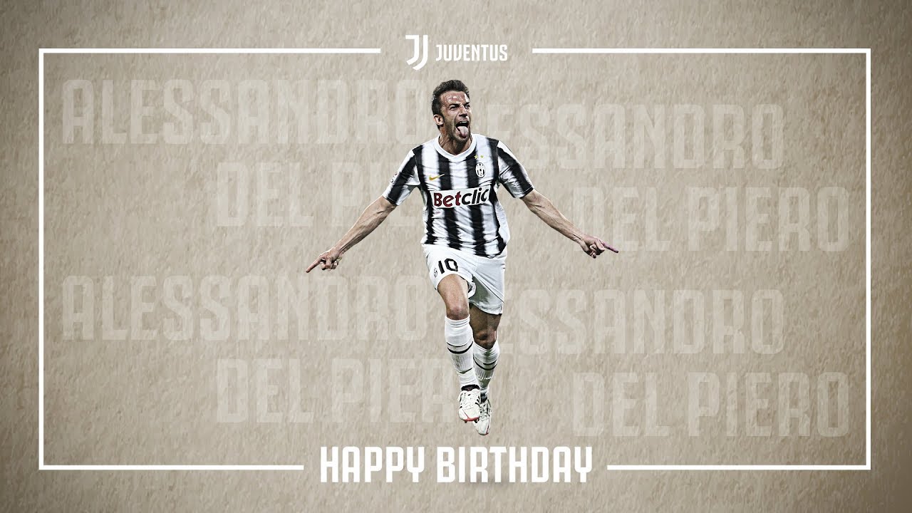 Happy birthday, Alessandro Del Piero!  