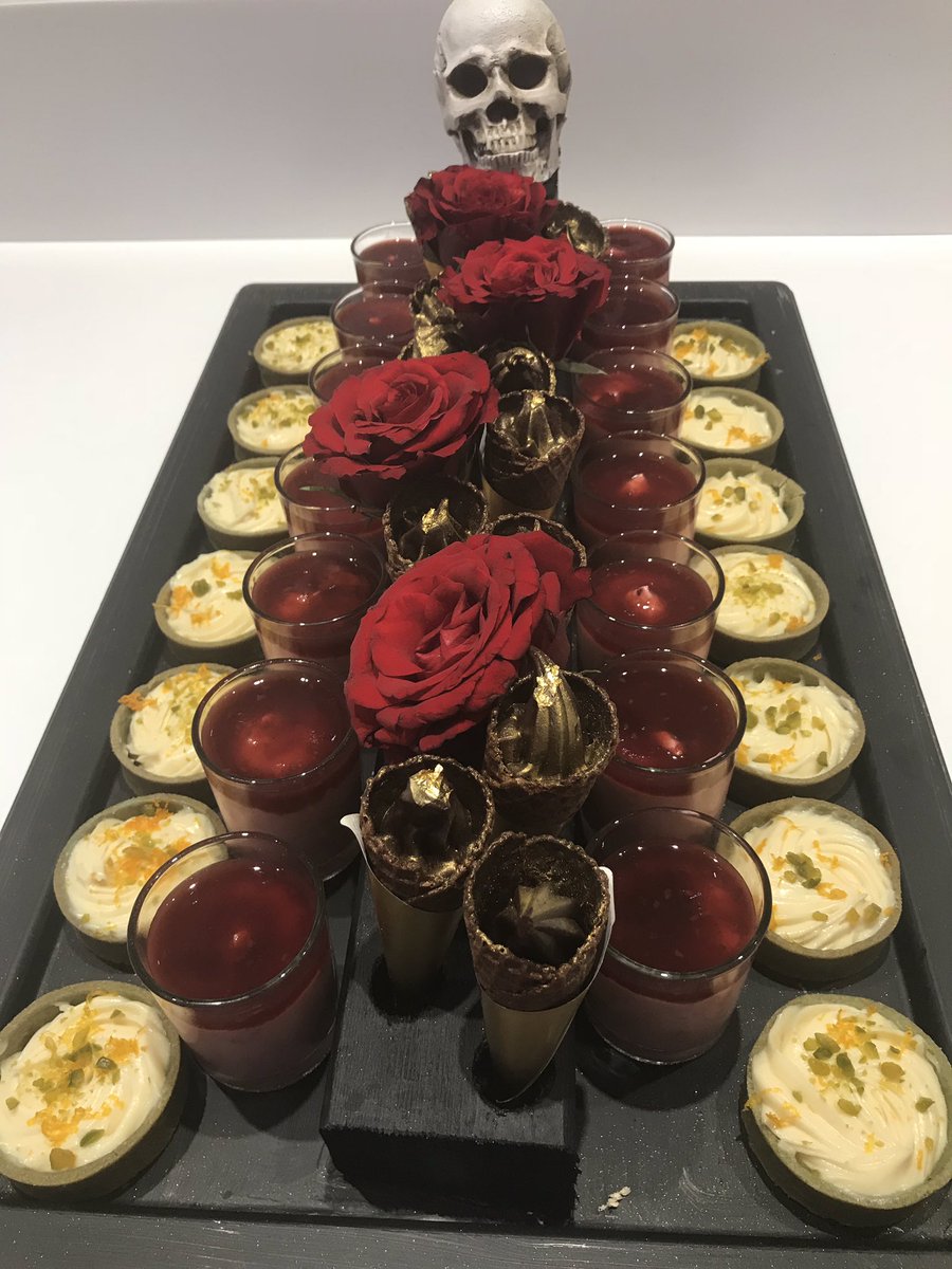 simonChef99's tweet image. Halloween desserts