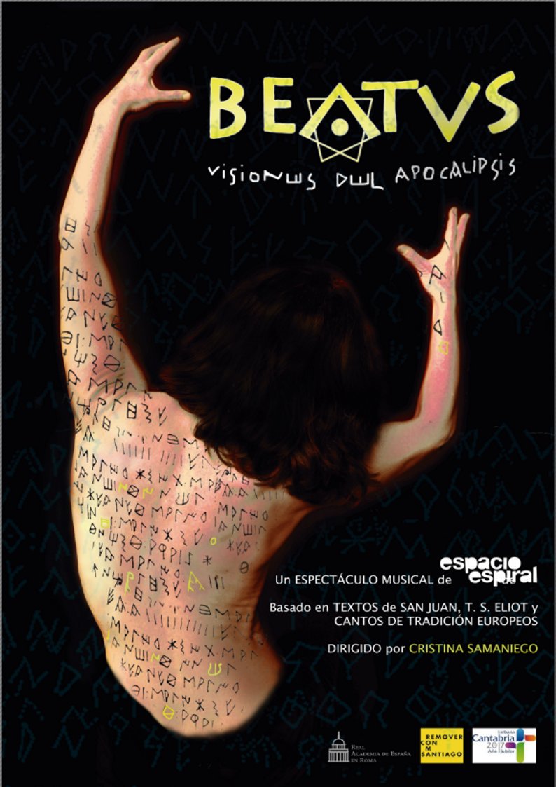 ¿Vie(r)nes sl Teatro? Esta tarde, a las 8 y media, BEATUS, un espectáculo visual, acústico y luminoso a cargo de la compañía Espacio Espiral.