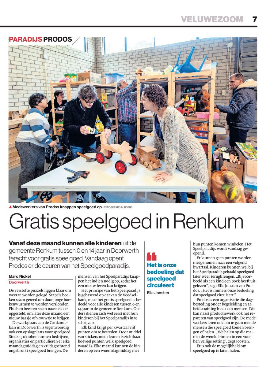 MarcNickel's tweet photo. #Gratis #speelgoed voor #kinderen tussen 0 en 14 uit gemeente #Renkum bij #Speelgoedparadijs

#dgarnhem #DeGelderlander

https://t.co/SonInWgq2E https://t.co/GgwVpv2yWO