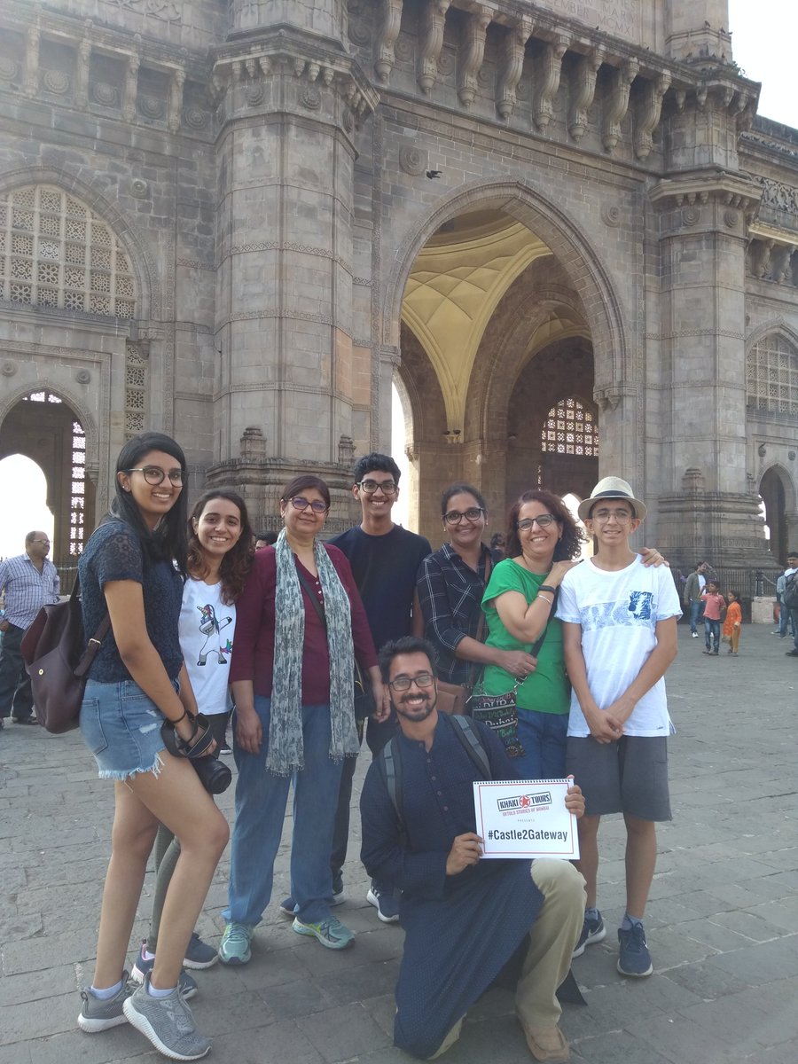 Khaki_Tours's tweet image. Mitra, a Mumbaikar who wanted to explore the city on the morning of Diwali. Along with her close ones, she walked a journey across five centuries of Mumbai’s evolution with our host @ashwintahiliani . Allow us to make you feel like a newbie in the City! Contact +91 8828100111