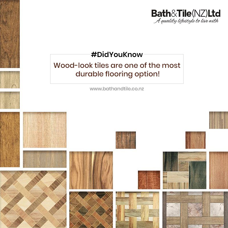Hardwood flooring is susceptible to cracks, scratches and damages in the long run. However, wood-look tiles never get damaged even in day-to-day use!

Visit bathandtile.co.nz

#Bathroomware #Auckland #buytiles #onlinenz #topbathroomsupplies #BathandTile #NewZealand