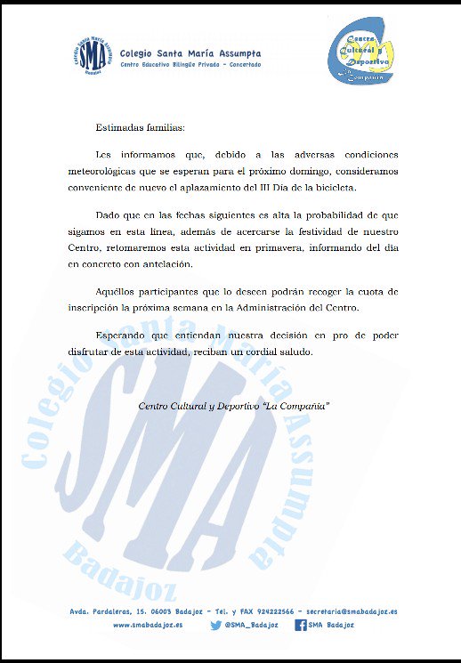 Colegio SMA (@sma_badajoz) on Twitter photo 