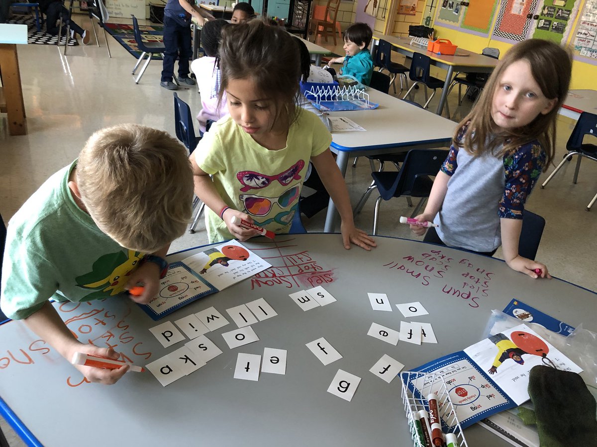 So many S blends were created in phonics small groups this week!