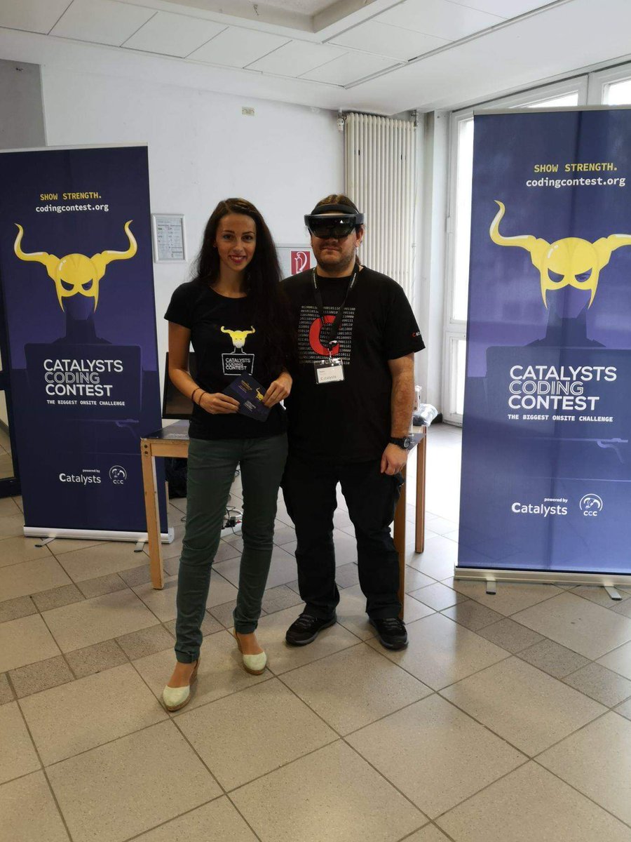 CatalystsDe's tweet image. Wir waren gestern an der Goethe Uni in #Frankfurt und haben die #Studenten über den Catalysts Coding Contest informiert.😉
Weitere Informationen zum Contest und zur Registrierung unter:
➡️ register.codingcontest.org
#CatalystsCodingContest #BiggestChallenge #1WeekToGo