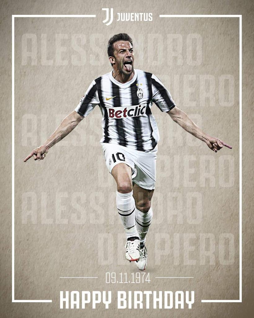 Happy birthday, Alessandro Del Piero  Champion, legend, symbol  