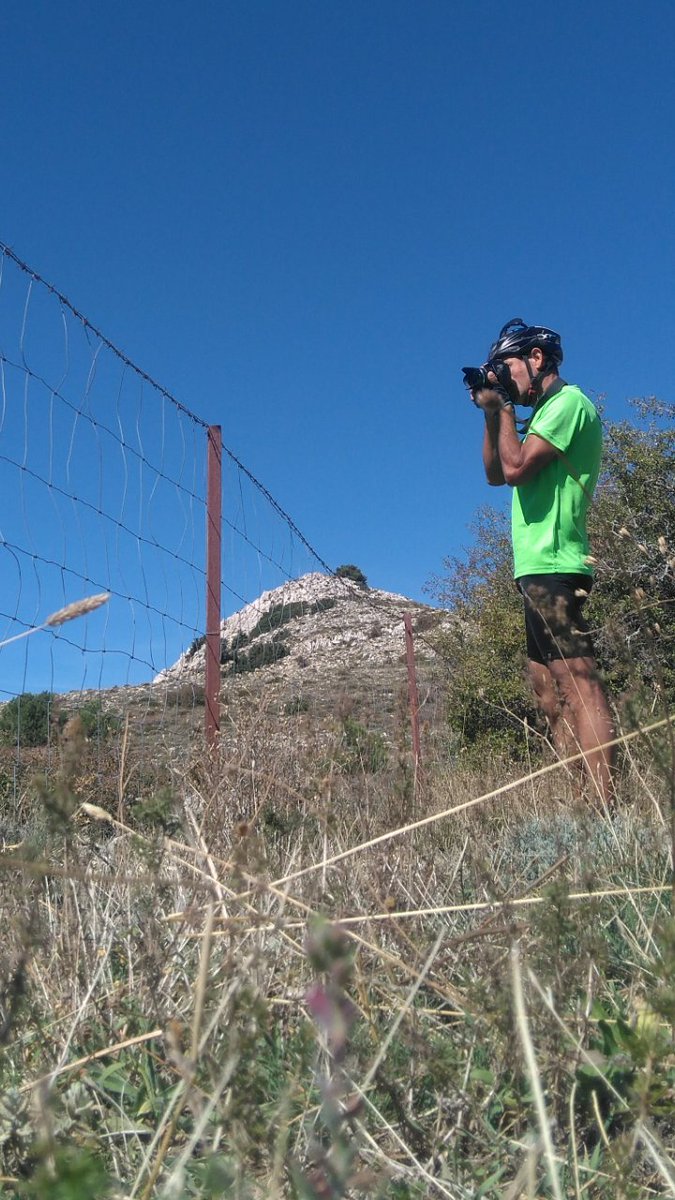 Así recogía cientos de #rinconesperdidos camino a Sevilla en bici el mes de octubre.