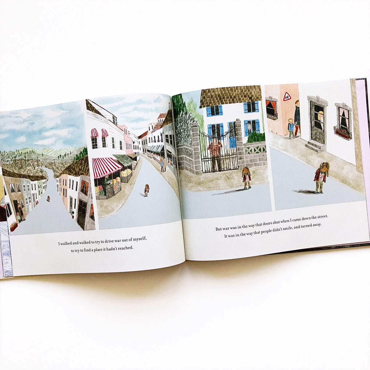 A powerful book about the bleakness, loss and despair that war brings and the countless children it turns into refugees.  It’s hard to fathom something so grave and devastating like war if you’ve never experienced it.  A necessary read. #helprefugees #3000chairs