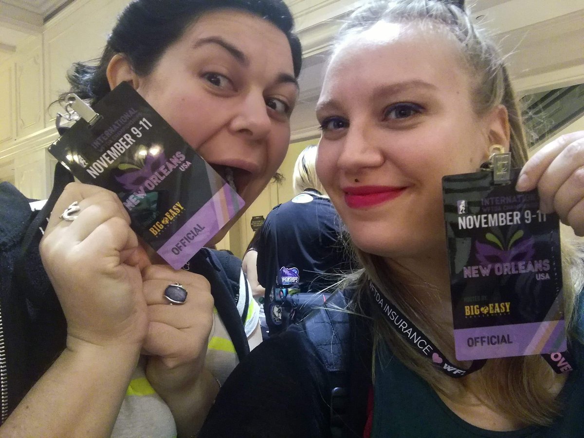parisrollergrls's tweet photo. Gros big up à nos NSO qui vont tout déchirer aux Champs à la Nouvelle Orléans !!! #princessbitch #migmagtigress #weareprg #WFTDAchamps https://t.co/4yk70Wd3Ux