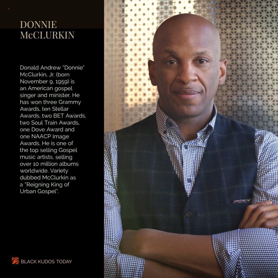 Happy Birthday to Donnie McClurkin.
 