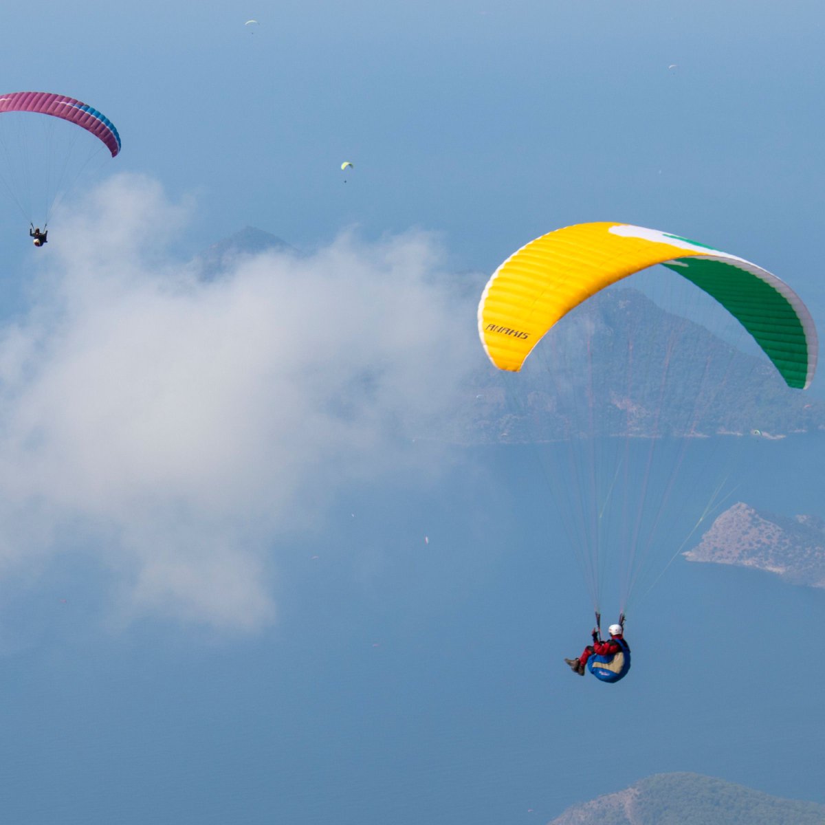mntnpunk's tweet photo. Two glider chase each other 1700 take off. #paraglider #paragliderpilot #paragliding #paraglidinglife #paraglidinglove #canonphotography #canon80d #parapente #paragliders #actionsports #extremesports #flying #freeflight https://t.co/robOFfsFKl