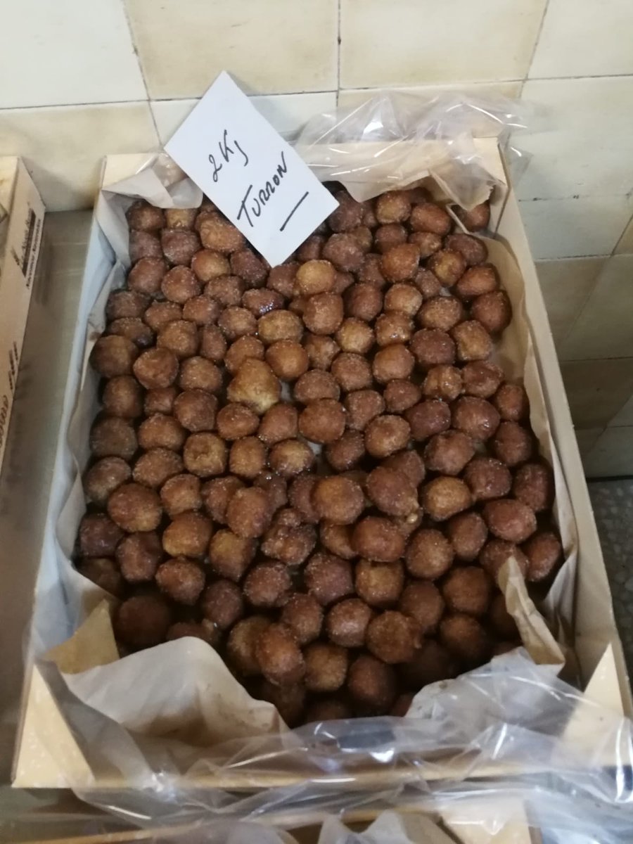 ENSAIMADAMANCHE's tweet photo. ¡Nuevos buñuelos rellenos de turrón casero!

https://t.co/xI6oJXUVun https://t.co/RrAfvT7bPe
