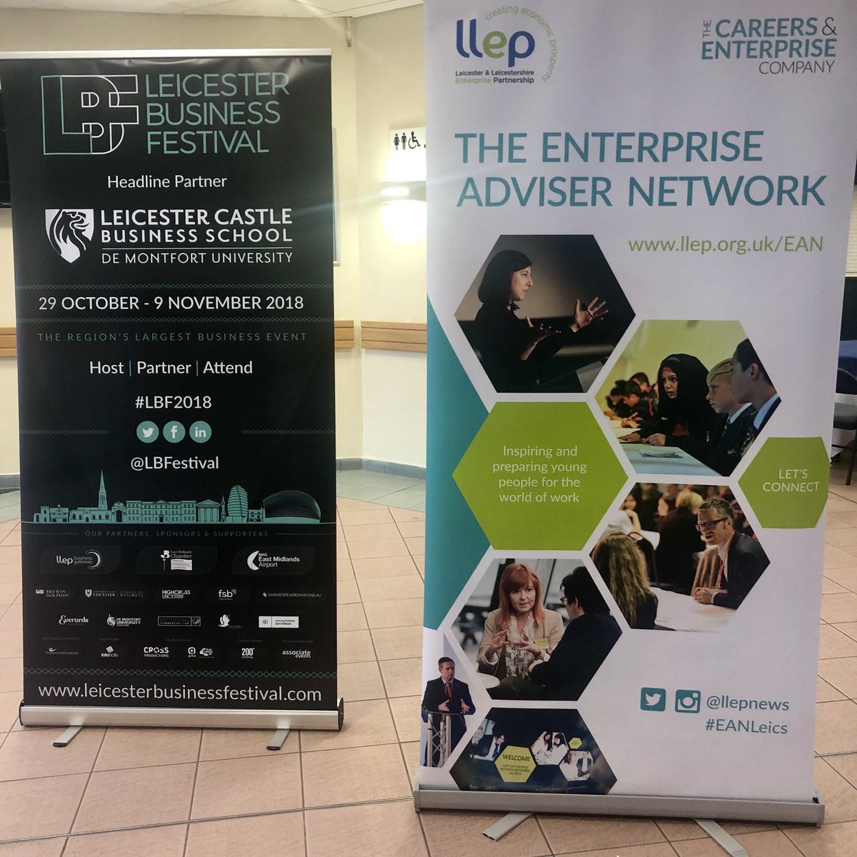 <a href="/HassanAhmad94/">Hassan Ahmad</a> Let’s start the careers networking event &amp; help our future generation of workers! #llep #EANLeics #LBF2018 #leicester #careers