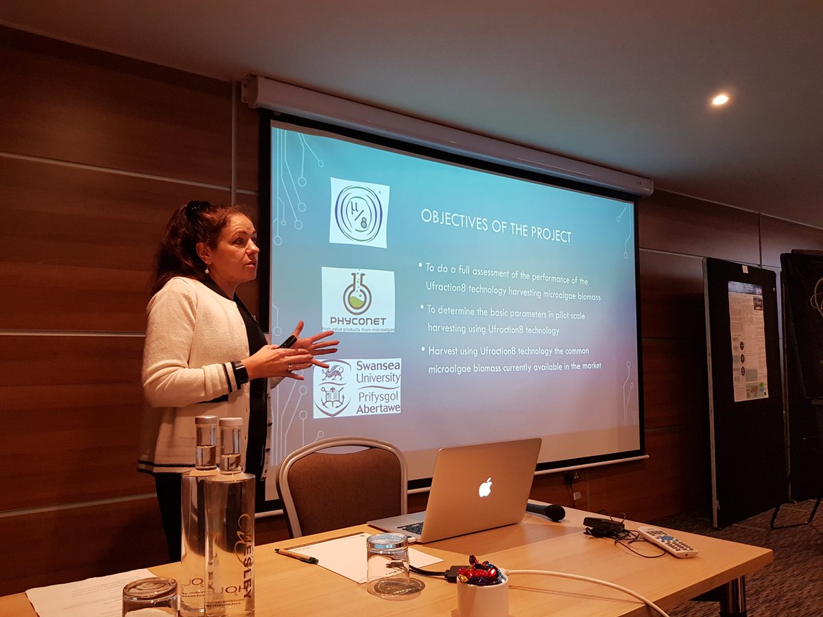 PHYCONET (@phyconet) on Twitter photo Alla Silkina now presenting work from collaboration with <a href="/uFraction8/">uFraction8</a> on dewatering different microalgal species using ufraction8 harvesting technology Alla Silkina now presenting work from collaboration with <a href="/uFraction8/">uFraction8</a> on dewatering different microalgal species using ufraction8 harvesting technology