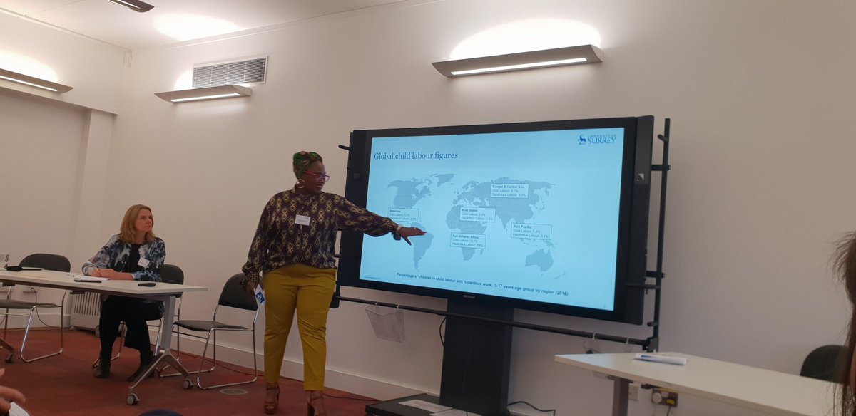 GokceMe's tweet image. #Ex4Dev18 kick started with a presentation about child labour in mining and #SDGs in the session focusing on empowering woman. #sdg8