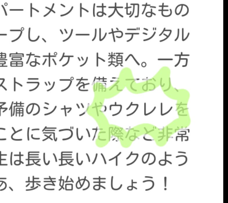 F_ukurubi's tweet photo. リュックが欲しくて読んでたページの商品説明。
···そんなもん忘れんわ！となりましたとさ。 https://t.co/pTCYBKx8g2