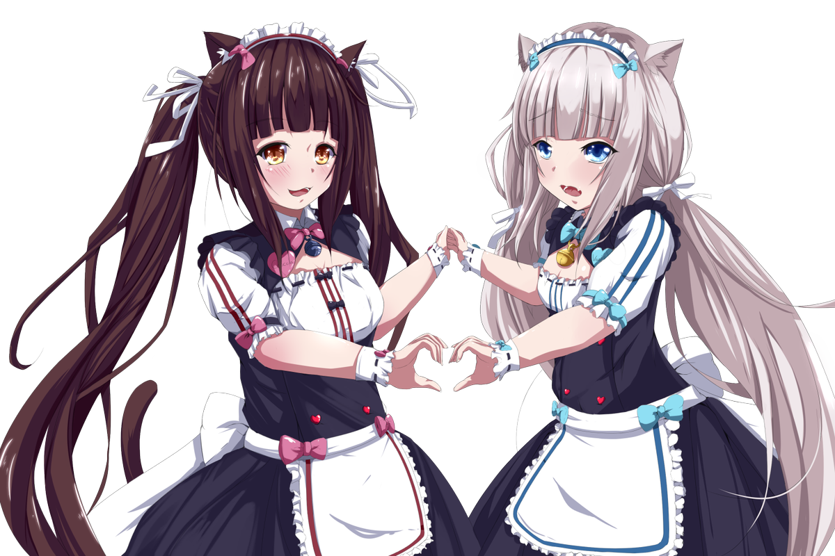 まろん Yemetis さんのリクエストいただいたネコぱら絵コラボの塗りも終わったみたいです 親友の Kowatsunobreak がとても可愛く塗ってくれました ありがとう I Love You Kowa