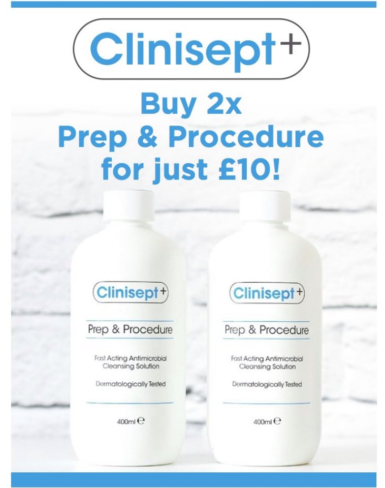 It's Day 2 at #BACN2018, and you can still take advantage of an amazing offer on <a href="/CliniseptPlus/">CliniseptPlus</a> Prep &amp; Procedure at the <a href="/AestheticSource/">AestheticSource</a> stand while stock last! #FridayFeeling #CleansCalmsCares