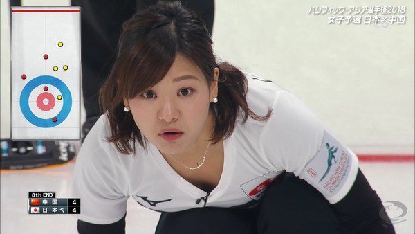 最新芸能ナビ速報 On Twitter カーリング女子の胸チラ事故画像がエロすぎるwwロコ ソラーレ Ls北見 の藤澤五月 吉田知那美 吉田夕梨花 鈴木夕湖がアジア選手権に出場 Tシャツ姿で谷間がポロリ Https T Co Cbpk4nfdql