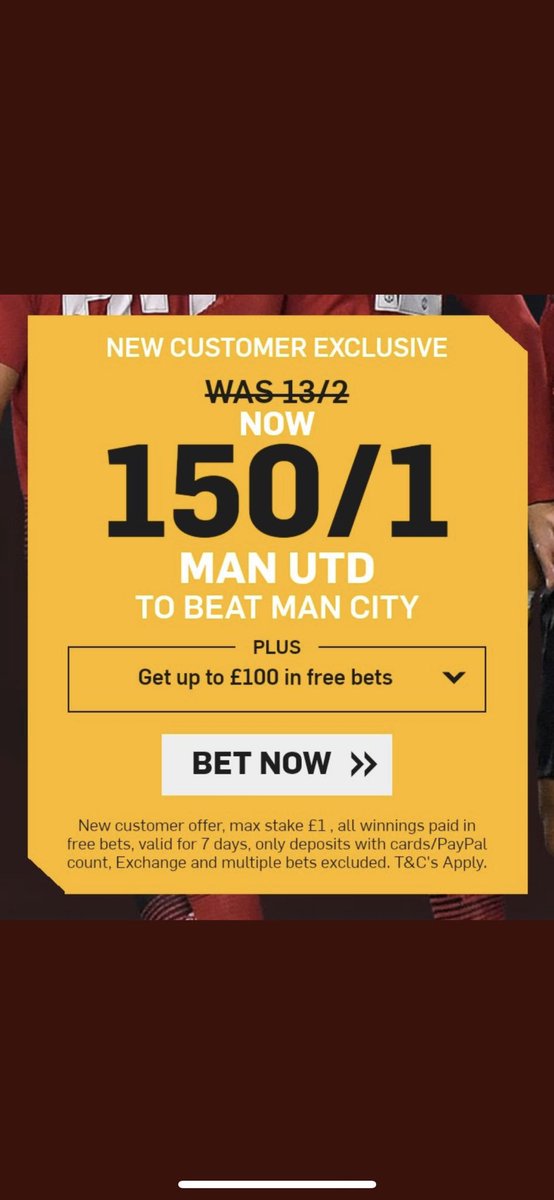 HillsTips's tweet image. Definitely worth a quid!

150/1

City vs United 

Sunday 16:30 K.O