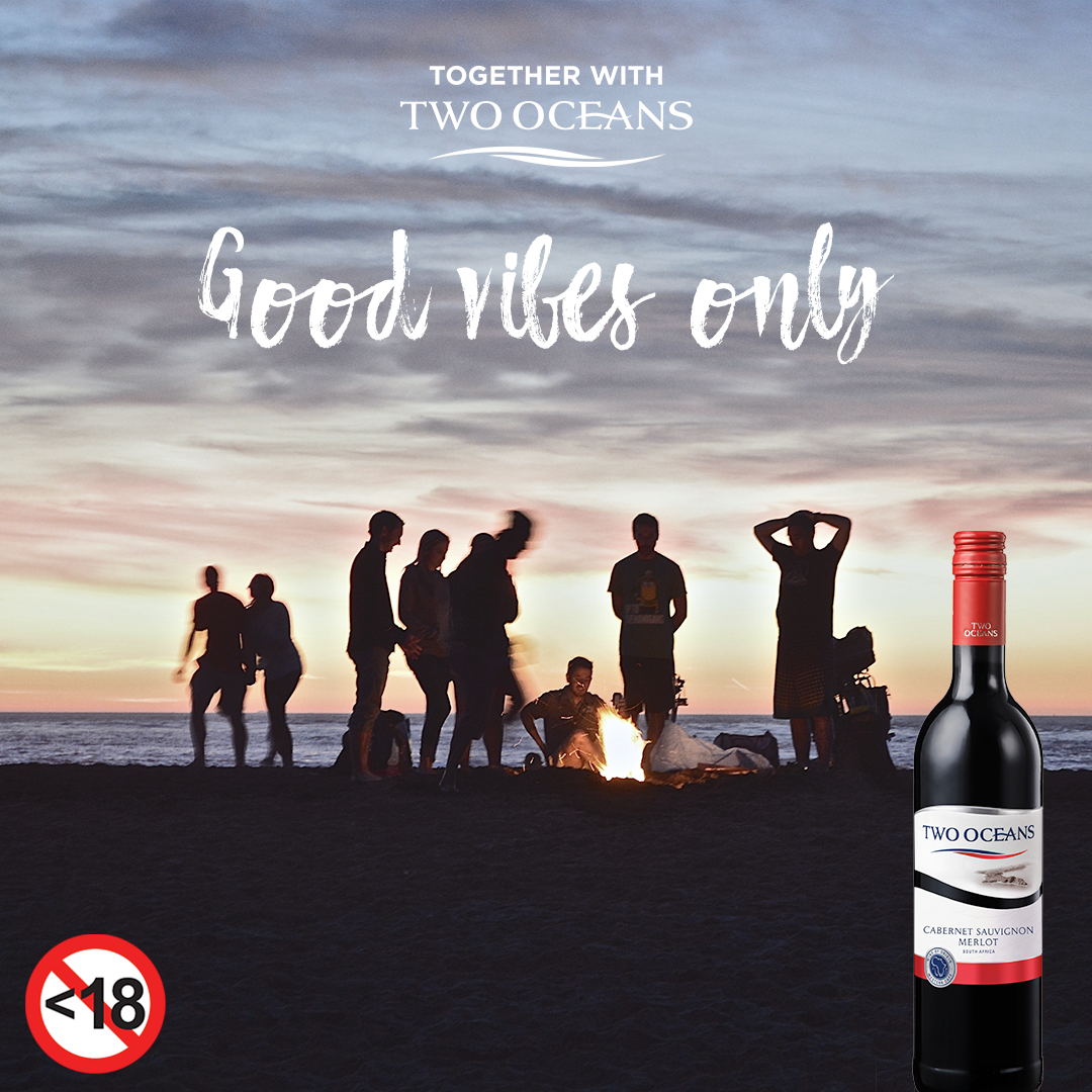 Good vibes only.

#TogetherWithTwoOeans #TwoOceans #CabSauvMerlot #TwoOceansWine #TwoOceansWines #Adventure #Wanderlust #Explore #Discover #DigitalDetox