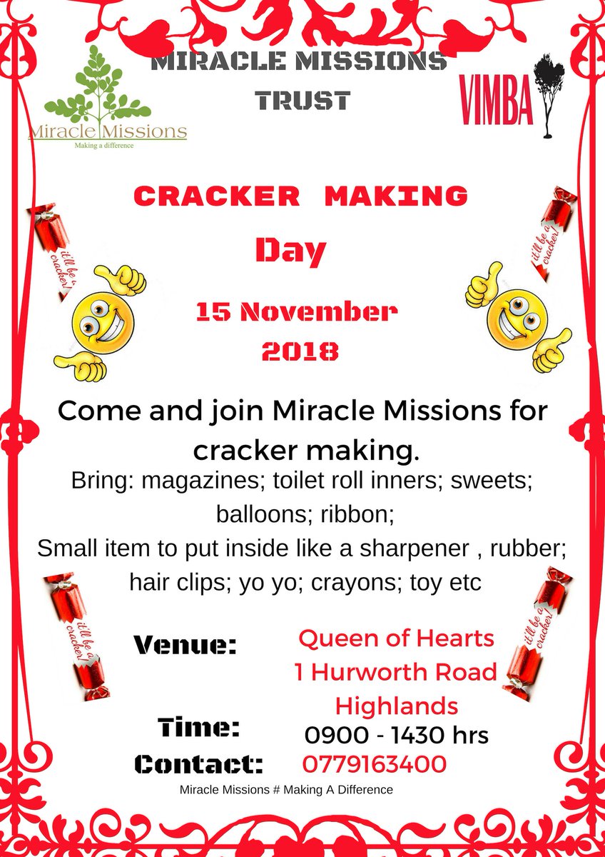 Join us at Queen of Hearts for Cracker making💩💩💩💩💩