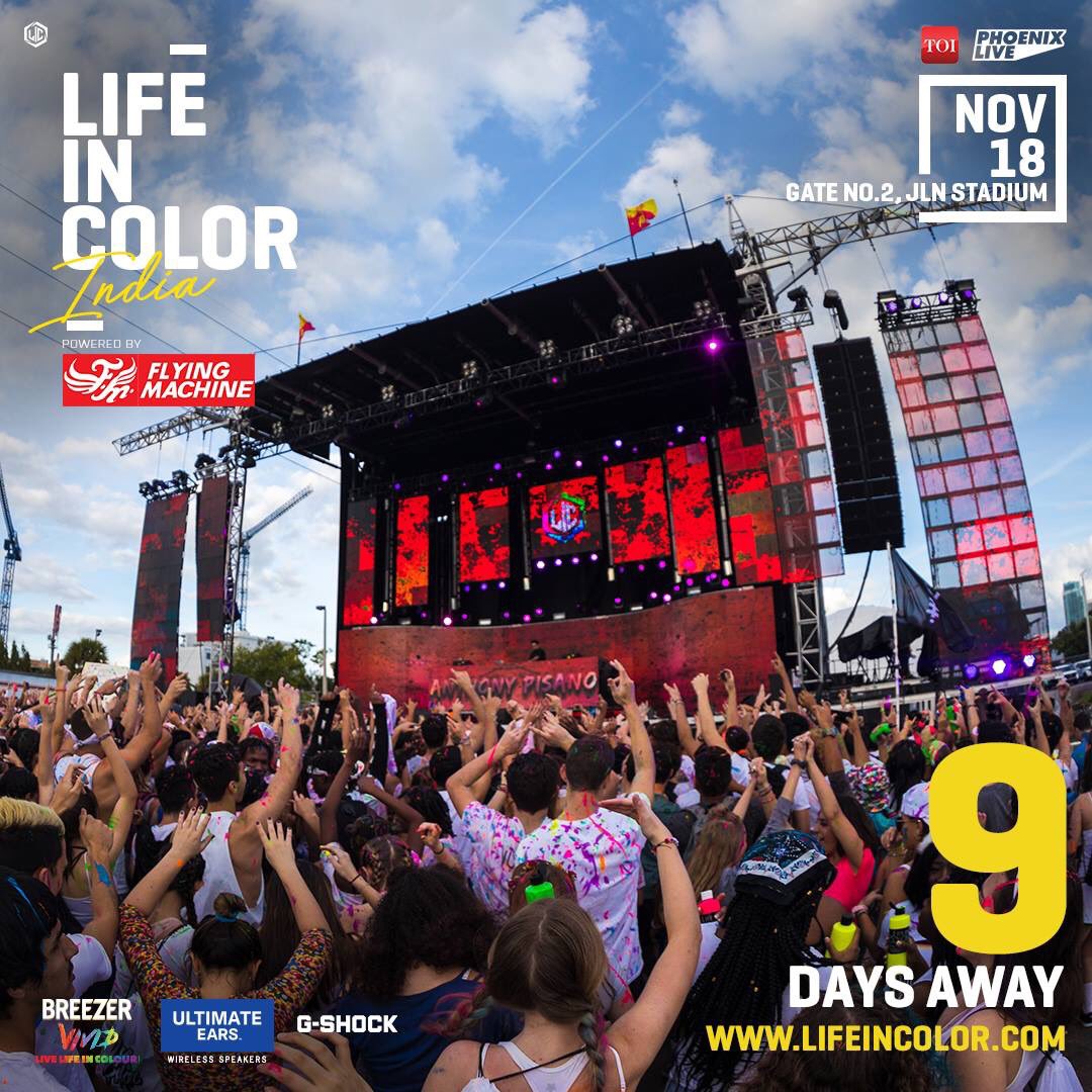 lictourIndia's tweet photo. #LifeinColorIndia is 9 days away! ๐ฎ๐ณ๏ธ๐
Get your tickets now - https://t.co/iejF6PDjLY // @diplo @DJ4B @VivianDivine @RITVIZ @SmokeySound https://t.co/SEBmM15WCl