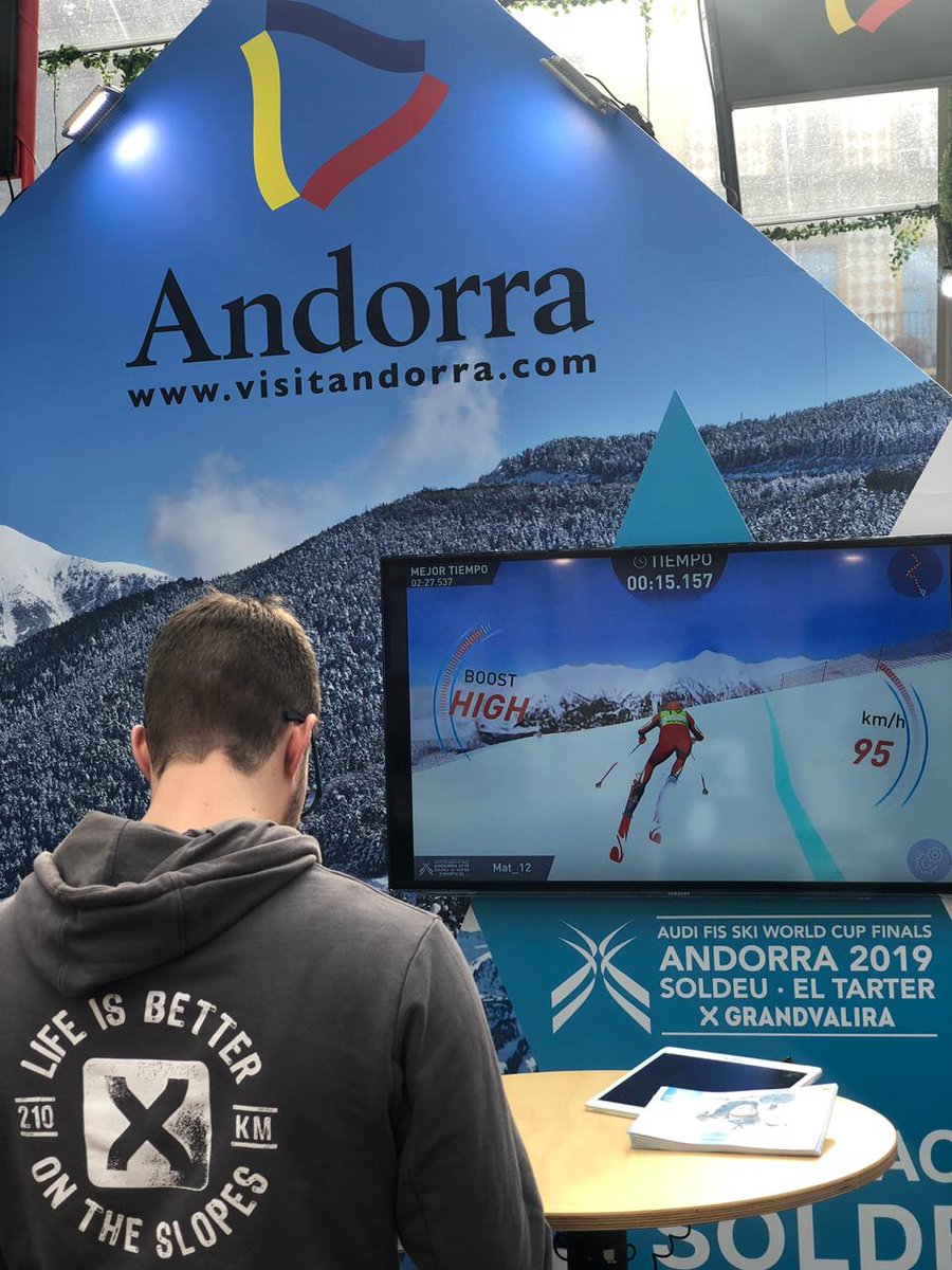 Vine al <a href="/LetsSnowBcn/">Lets Snow Bcn</a> al Poble Español de Barcelona i juga en primícia el nou joc de les Finals de la Copa del Món Soldeu El Tarter 2019! 🎮 #SoldeuElTarterWCF19