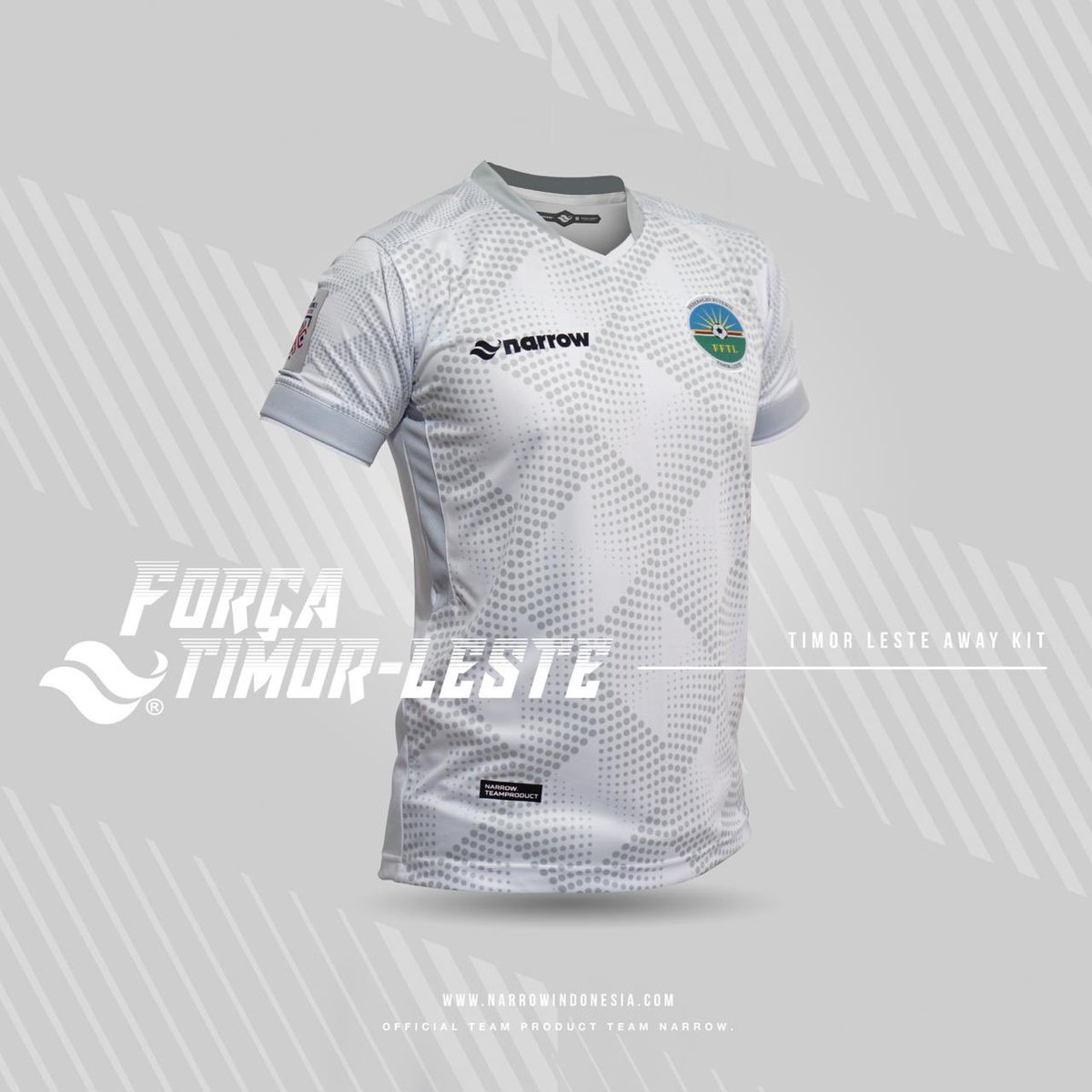 Introducing Away Kit Timor Leste for AFF SUZUKI CUP 2018. Forca Timor Leste!