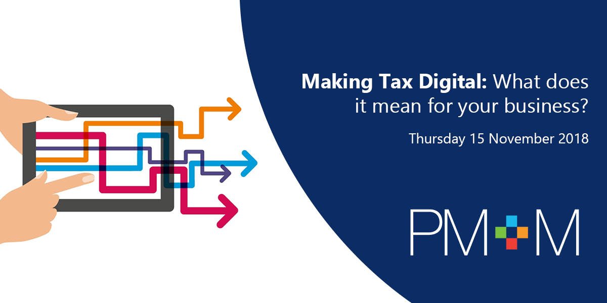 Less than ONE WEEK to go until our FREE Making Tax Digital seminar, don't forget to register your place!

We'll help you get to grips with what MTD is all about, alongside help you understand how to prepare for the changes.

Register here: bit.ly/2RxpdkE