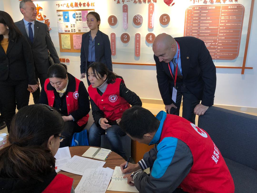 SYRedCrescent's tweet image. #News: From #Soochow in #China 🇨🇳 Eng. Khaled Hboubati President of @SYRedCrescent and the delegation accompanying him participate in &quot;Seminar on International  Humanitarian Exchanges and Cooperation&quot;.