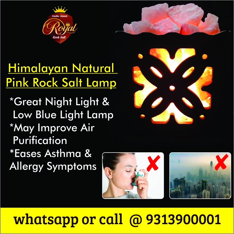 royalrocksalt's tweet photo. Himalayan Natural Pink Rock Salt Lamp
For more details visit https://t.co/AN2QFuWas5
whatsapp or call @ 9313900001

#royalrocksalt #improvesleep #booatbloodflow #rocksaltlamp
#RockSalt #Ideal #rocksaltlamp #healthylifestyle #health #healthyhabits https://t.co/dR3KtCatgC