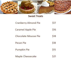 Moussecatering's tweet photo. If you’ve got dinner covered, we’ve got dessert!  So many delicious choices to end your Thanksgiving dinner, you won’t want to choose just one! satisfying ending to a perfect meal! Be sure to place your order by November 12 for free delivery! https://t.co/ETqNYJxkOu