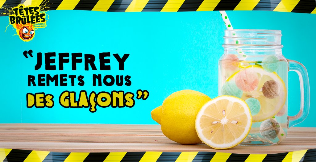🥤 Notre interprétation de “Jeffrey, remets nous des glaçons !“ 

Des idées de chansons ou de films que tu veux voir adapté avec des Têtes Brûlées ? 😜