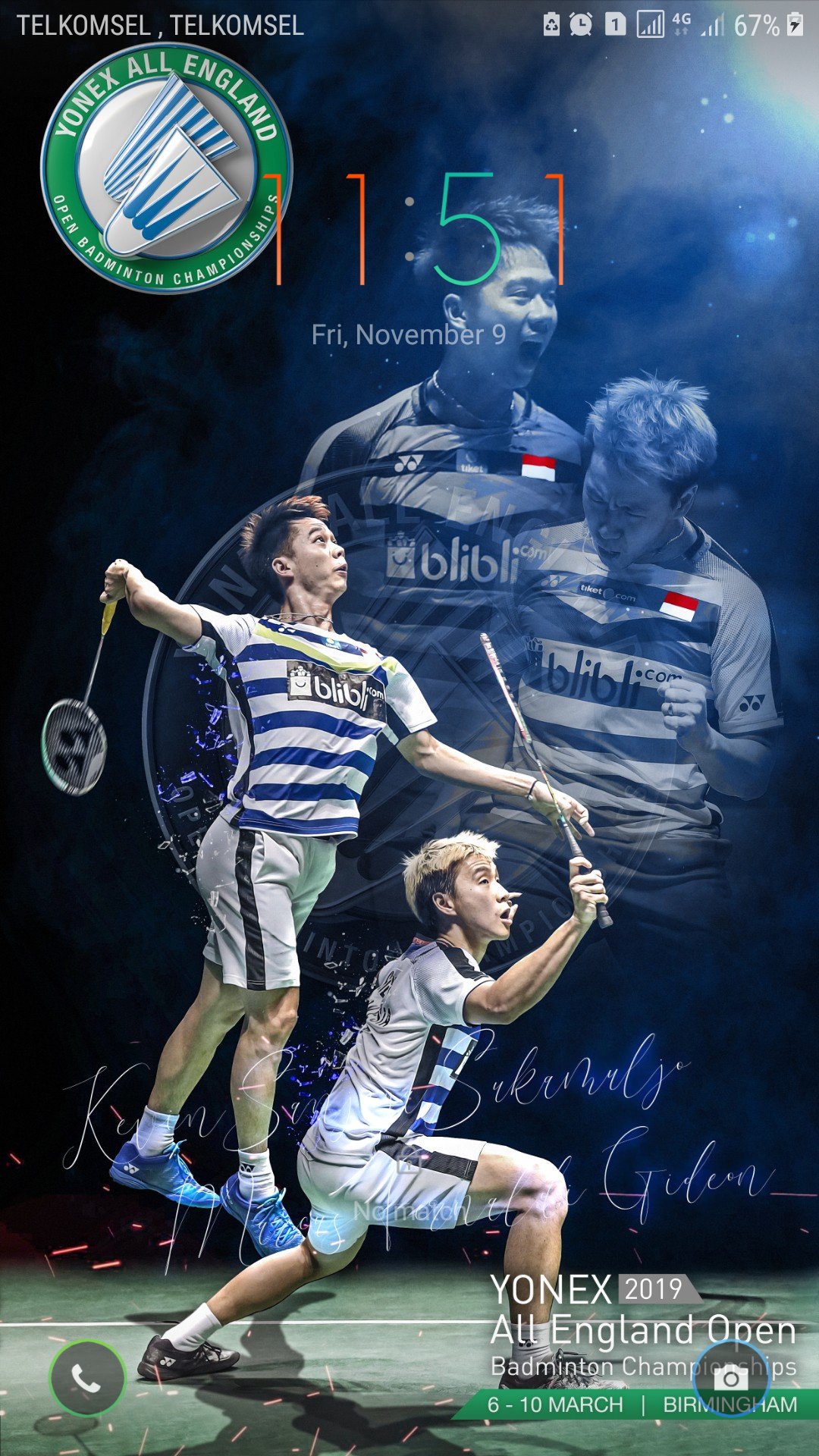 Yonex All England Badminton Championships Proving Extremely Popular Loads Of Players To Choose From Download Your Free Yonex All England Mobile Phone Wallpaper Here With A Free Online