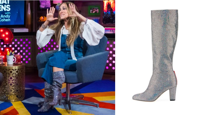 sarah jessica parker sparkle boots