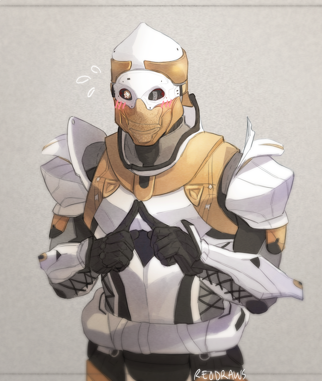 Breadgen Pensive on Twitter "moe one eyed mask titan destiny2…