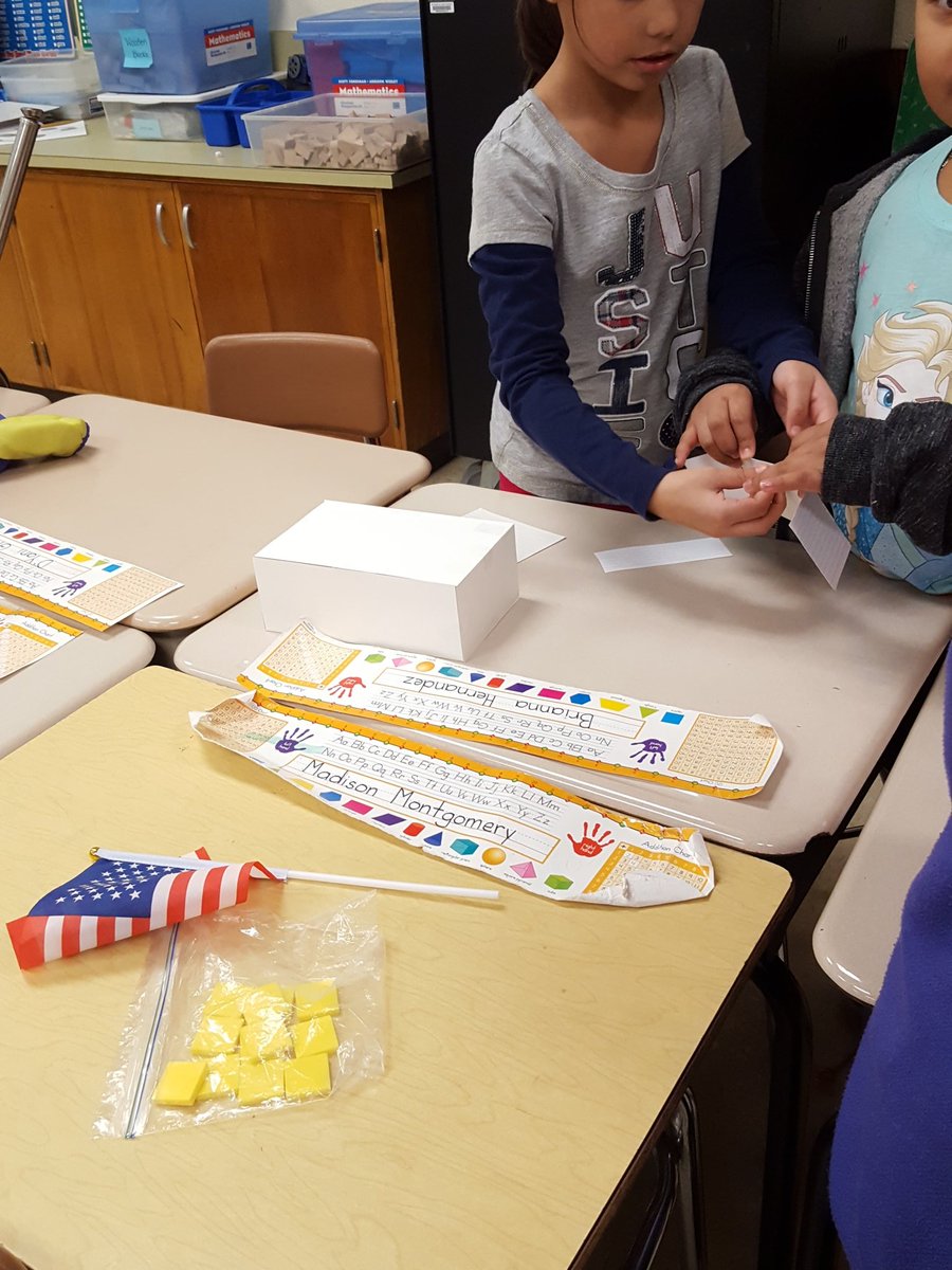Rectangular prisms from index cards. #warrenelementary #2ndgrademath