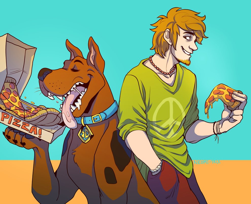“What do you think of this cool picture of Scooby and Shaggy by NEOmi-triX?...