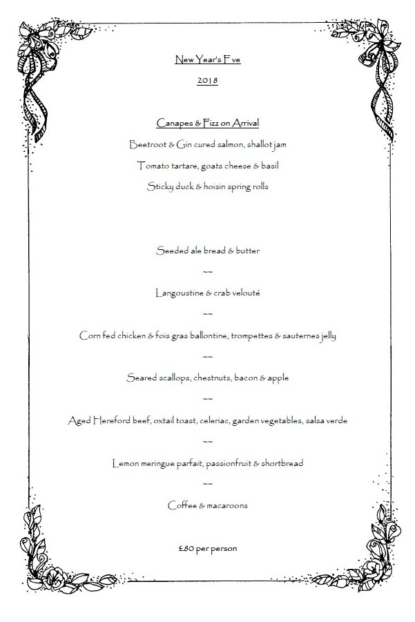 TheLythValley's tweet image. Have you made your plans for New Years Eve? Why not join us for this wonderful menu, great wine and live entertainment! Call us now to make your reservation 015395 68295 #NewYearsEve #lythValleyInn #2019