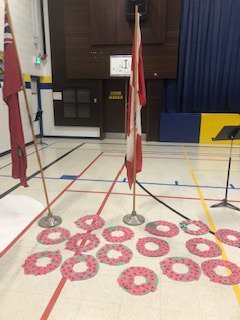 QueensmountSPS's tweet photo. Queensmount remembers. #WeRemember #wrdsb https://t.co/imFxPYlYTR