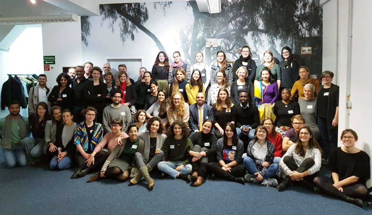 Having a great time at our "small" mid-term #ECCHR alumni gathering with so many #humanrights defenders, interesting inputs from across the globe &amp; many happy, well-known faces!
Thanks to <a href="/berthajustice/">Bertha Justice</a> for supporting our education program and making this amazing network possible