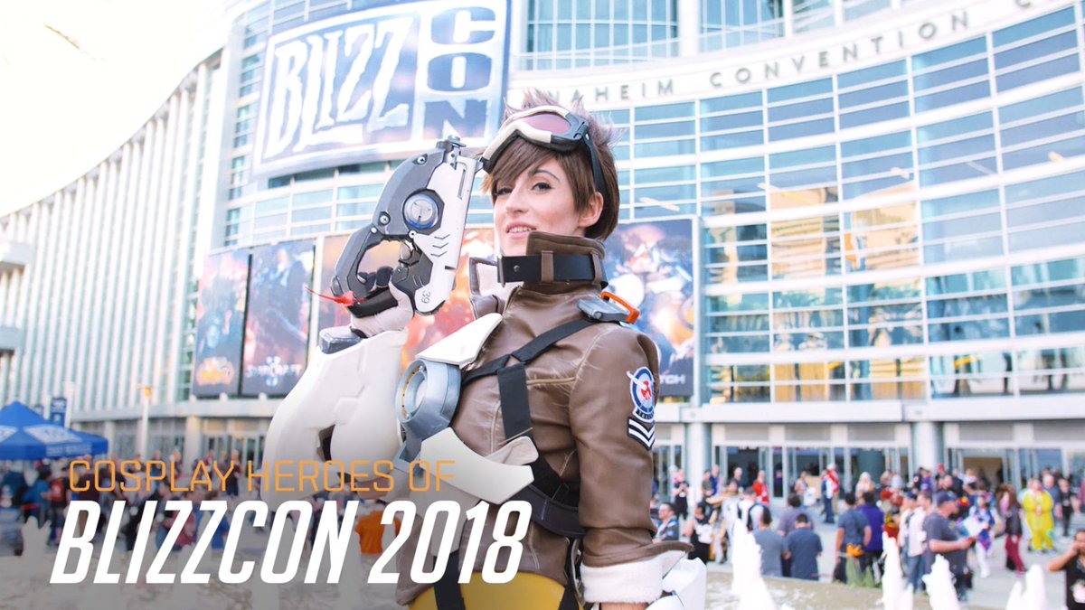 Cosplay sighted. Props Activated.
Heroes of #BlizzCon 2018, we salute you!
