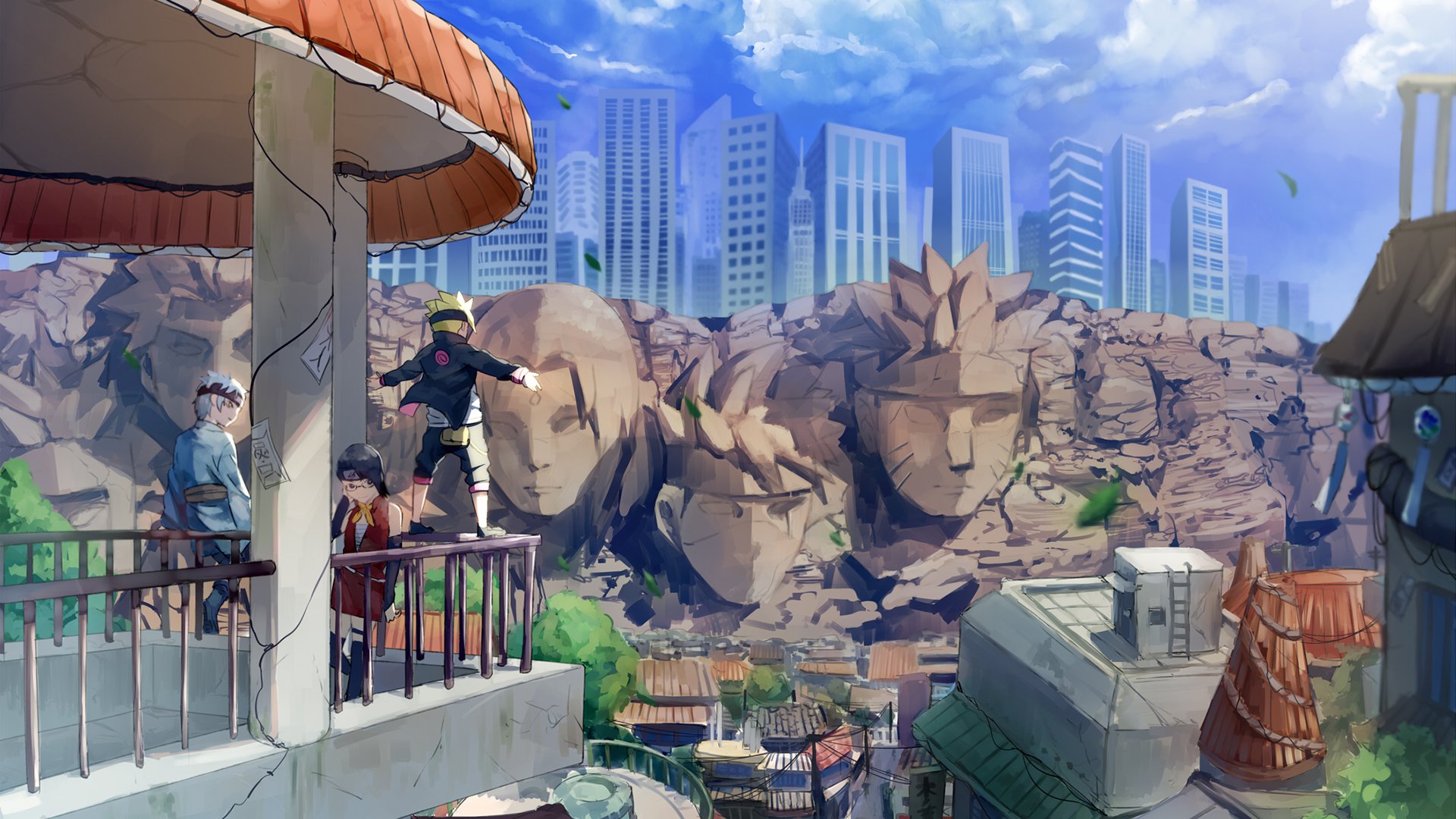 Naruto  Vila da Folha vai ser recriada em tamanho real no Japão
