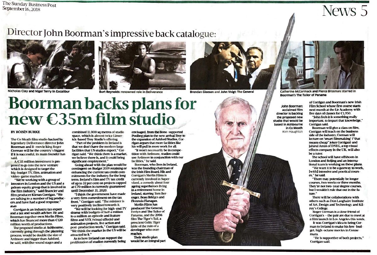 LondonFilmIns's tweet photo. We think you will enjoy reading about our sister school who plan to build a new #film studio with bespoke training facilities in Ashbourne, Ireland! https://t.co/5j58RdstvM #KickItOpen #filmmakers #courses https://t.co/fDBGp5lhrY