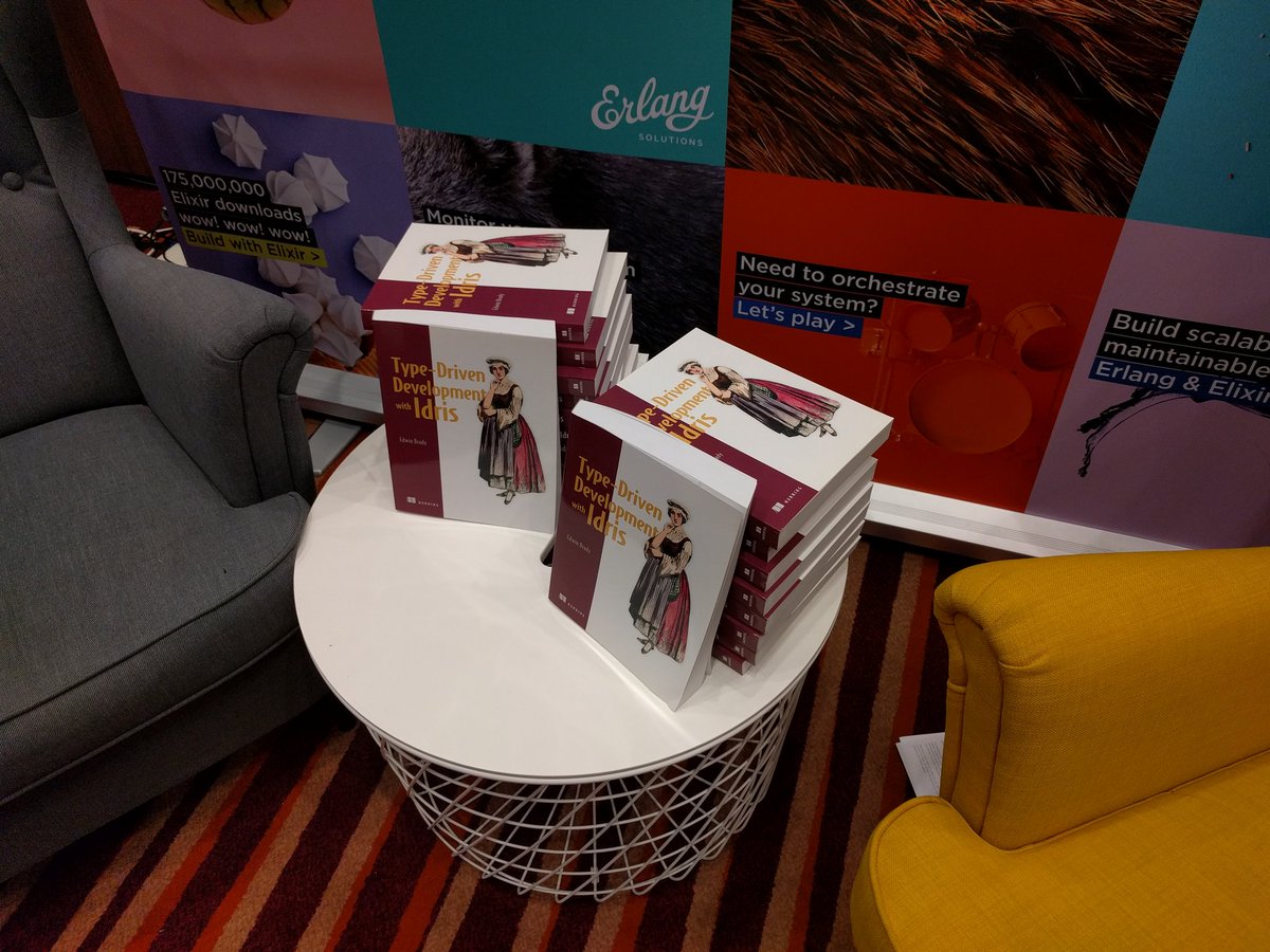 ManningBooks's tweet image. All ready for signing books at #Codemesh (via @edwinbrady)