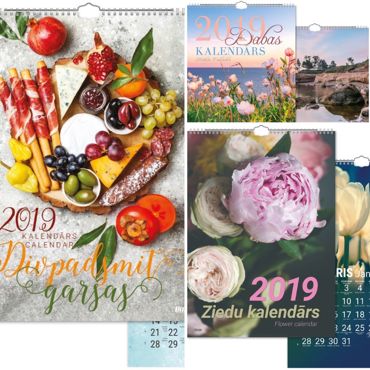 ‼️Mūsu SIENAS Kalendāri 2019.gadam pieejami visās labākajās LATVIJAS grāmatnīcās un kancelejas preču tirdzniecības vietās, kā arī @MansRimi hipermārketos! 🙂