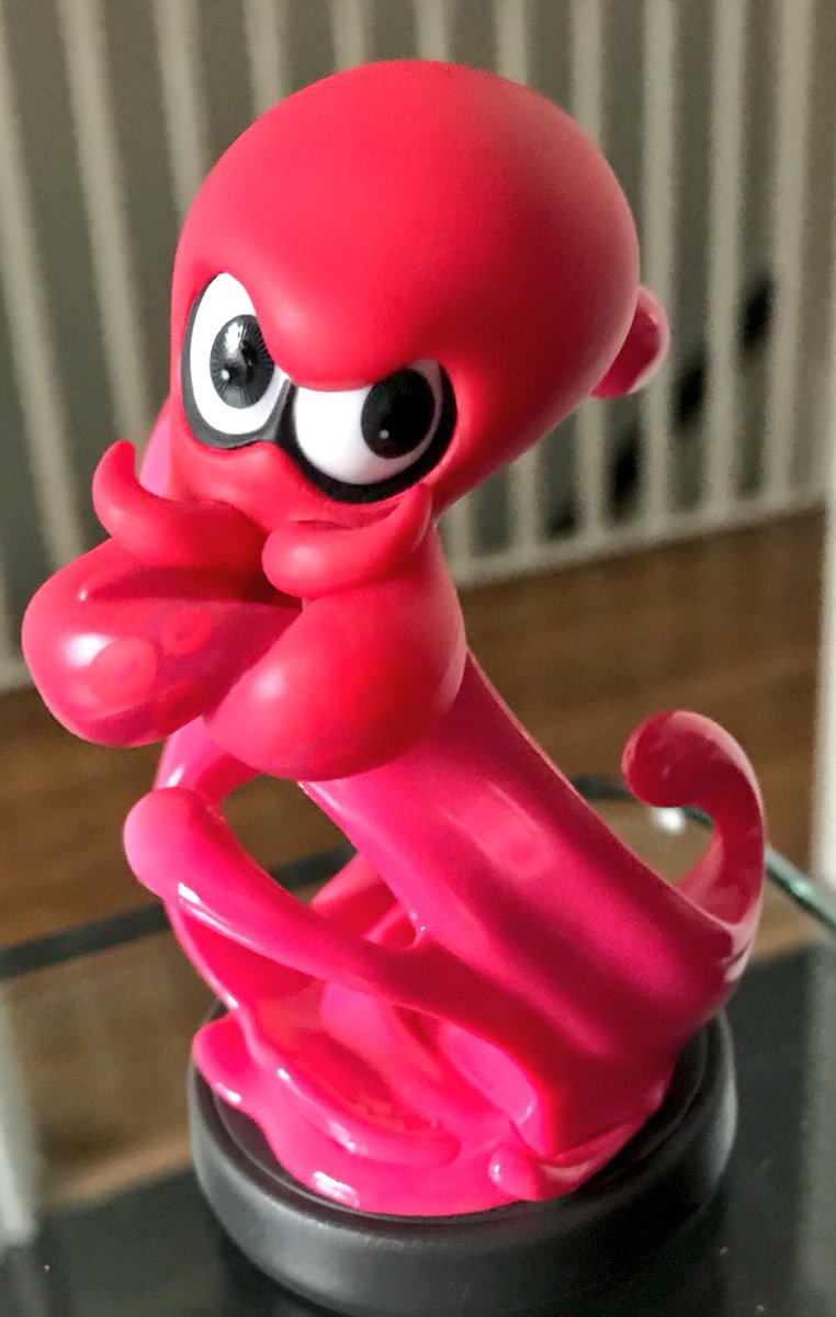 wootton120's tweet photo. Today I got the octoling Amiibos! 😄 #NintendoSwitch #Nintendo #Splatoon2 #Splattoon https://t.co/IXSxwD7UdK