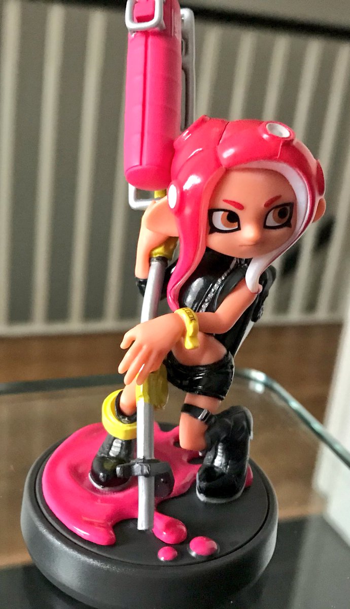 wootton120's tweet photo. Today I got the octoling Amiibos! 😄 #NintendoSwitch #Nintendo #Splatoon2 #Splattoon https://t.co/IXSxwD7UdK